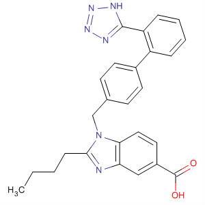 133142-58-2  1H-Benzimidazole-5-carboxylic acid,2-butyl-1-[[2'-(1H-tetrazol-5-yl)[1,1'-biphenyl]-4-yl]methyl]-