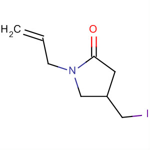 133165-67-0  2-Pyrrolidinone, 4-(iodomethyl)-1-(2-propenyl)-