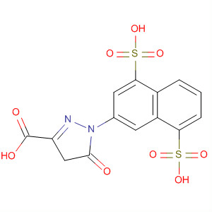 13319-84-1  1H-Pyrazole-3-carboxylic acid,1-(4,8-disulfo-2-naphthalenyl)-4,5-dihydro-5-oxo-