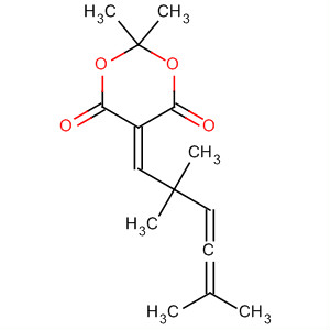 133559-76-9  1,3-Dioxane-4,6-dione,2,2-dimethyl-5-(2,2,5-trimethyl-3,4-hexadienylidene)-