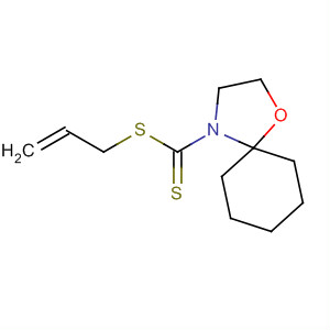 133993-74-5  1-Oxa-4-azaspiro[4.5]decane-4-carbodithioic acid, 2-propenyl ester