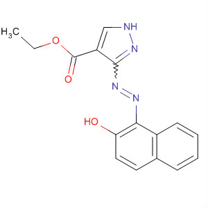 134022-68-7  1H-Pyrazole-4-carboxylic acid, 3-[(2-hydroxy-1-naphthalenyl)azo]-, ethylester