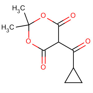 134302-11-7  1,3-Dioxane-4,6-dione, 5-(cyclopropylcarbonyl)-2,2-dimethyl-