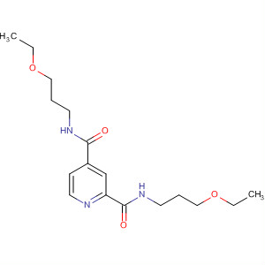 134377-70-1  2,4-Pyridinedicarboxamide, N,N'-bis(3-ethoxypropyl)-