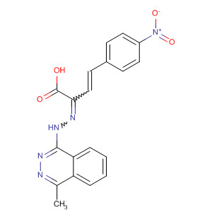 134478-19-6  3-Butenoic acid,2-[(4-methyl-1-phthalazinyl)hydrazono]-4-(4-nitrophenyl)-