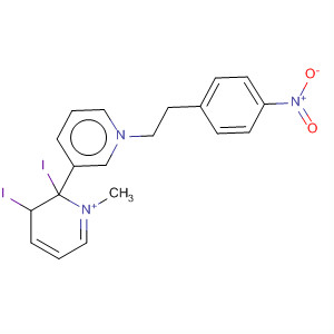 134529-14-9  2,3'-Bipyridinium, 1-methyl-1'-[2-(4-nitrophenyl)ethyl]-, diiodide