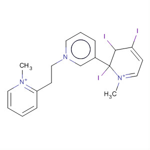 134529-17-2  2,3'-Bipyridinium, 1-methyl-1'-[2-(1-methylpyridinium-2-yl)ethyl]-,triiodide