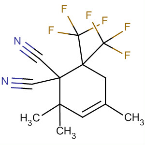 134539-96-1  3-Cyclohexene-1,1-dicarbonitrile,2,2,4-trimethyl-6,6-bis(trifluoromethyl)-