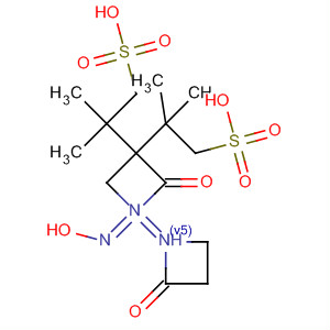 134559-84-5  1-Propanesulfonic acid,2,2'-[(hydroxyimino)bis[(1-oxo-3,1-propanediyl)imino]]bis[2-methyl-