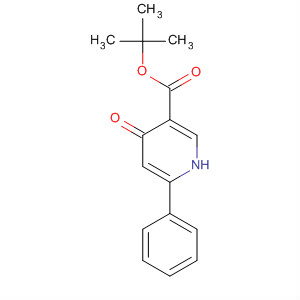 134653-75-1  3-Pyridinecarboxylic acid, 1,4-dihydro-4-oxo-6-phenyl-,1,1-dimethylethyl ester 134653-75-1  3-Pyridinecarboxylic acid, 1,4-dihydro-4-oxo-6-phenyl-,1,1-dimethylethyl ester