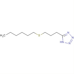 134672-38-1  1H-Tetrazole, 5-[3-(hexylthio)propyl]-