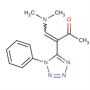 135056-75-6  3-Buten-2-one, 4-(dimethylamino)-3-(1-phenyl-1H-tetrazol-5-yl)-