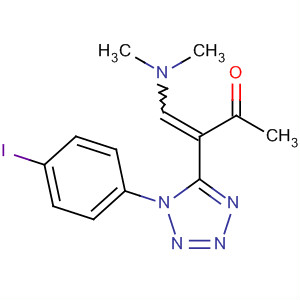 135056-82-5  3-Buten-2-one, 4-(dimethylamino)-3-[1-(4-iodophenyl)-1H-tetrazol-5-yl]-
