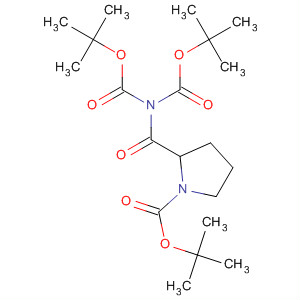 135339-65-0  1-Pyrrolidinecarboxylic acid,2-[[bis[(1,1-dimethylethoxy)carbonyl]amino]carbonyl]-, 1,1-dimethylethylester, (2S)-
