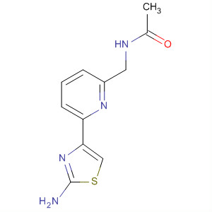 135450-47-4  Acetamide, N-[[6-(2-amino-4-thiazolyl)-2-pyridinyl]methyl]-