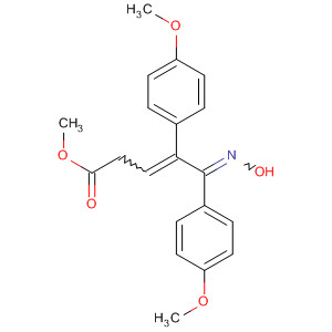 135767-11-2  3-Pentenoic acid, 5-(hydroxyimino)-4,5-bis(4-methoxyphenyl)-, methylester 135767-11-2  3-Pentenoic acid, 5-(hydroxyimino)-4,5-bis(4-methoxyphenyl)-, methylester