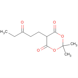 136040-91-0  1,3-Dioxane-4,6-dione, 2,2-dimethyl-5-(3-oxopentyl)-