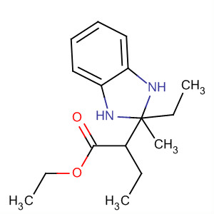 136122-78-6  1H-Benzimidazole-2-butanoic acid, b-ethyl-b-methyl-, ethyl ester
