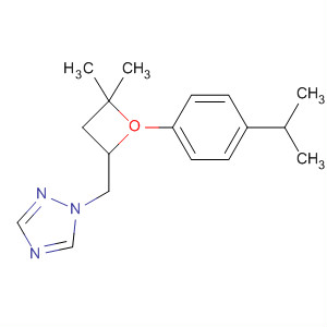 136188-18-6  1H-1,2,4-Triazole,1-[[3,3-dimethyl-2-[4-(1-methylethyl)phenyl]-2-oxetanyl]methyl]-