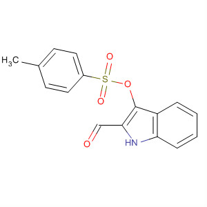 136203-30-0  1H-Indole-2-carboxaldehyde, 3-[[(4-methylphenyl)sulfonyl]oxy]-