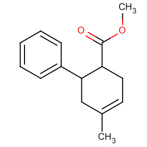 136286-00-5  3-Cyclohexene-1-carboxylic acid, 4-methyl-6-phenyl-, methyl ester, cis-
