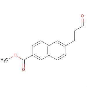 136415-70-8  2-Naphthalenecarboxylic acid, 6-(3-oxopropyl)-, methyl ester