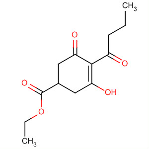 136494-19-4  3-Cyclohexene-1-carboxylic acid, 3-hydroxy-5-oxo-4-(1-oxobutyl)-, ethylester