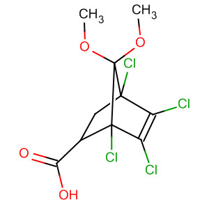 124715-79-3  Bicyclo[2.2.1]hept-5-ene-2-carboxylic acid,1,4,5,6-tetrachloro-7,7-dimethoxy-