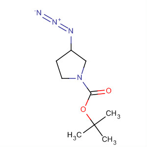 125552-56-9  1-Pyrrolidinecarboxylic acid, 3-azido-, 1,1-dimethylethyl ester, (3S)-