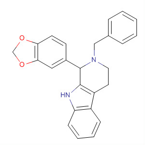 125707-22-4  1H-Pyrido[3,4-b]indole,1-(1,3-benzodioxol-5-yl)-2,3,4,9-tetrahydro-2-(phenylmethyl)-