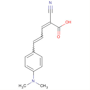 126057-95-2  2,4-Pentadienoic acid, 2-cyano-5-[4-(dimethylamino)phenyl]-