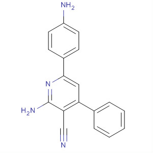 126202-94-6  3-Pyridinecarbonitrile, 2-amino-6-(4-aminophenyl)-4-phenyl- 126202-94-6  3-Pyridinecarbonitrile, 2-amino-6-(4-aminophenyl)-4-phenyl-