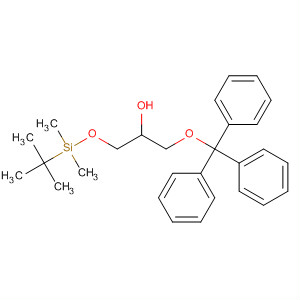 126272-25-1  2-Propanol,1-[[(1,1-dimethylethyl)dimethylsilyl]oxy]-3-(triphenylmethoxy)-