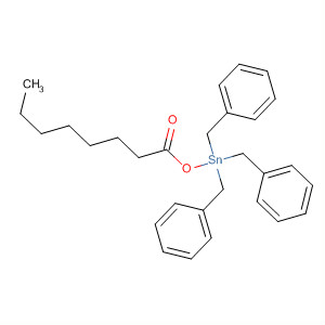 126508-99-4  Stannane, [(1-oxooctyl)oxy]tris(phenylmethyl)-
