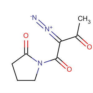 126685-93-6  2-Pyrrolidinone, 1-(2-diazo-1,3-dioxobutyl)-