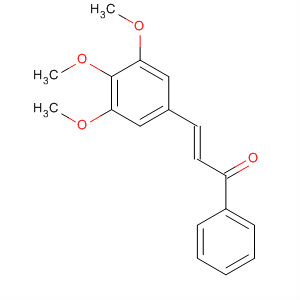 127034-55-3  2-Propen-1-one, 1-phenyl-3-(3,4,5-trimethoxyphenyl)-, (2E)-