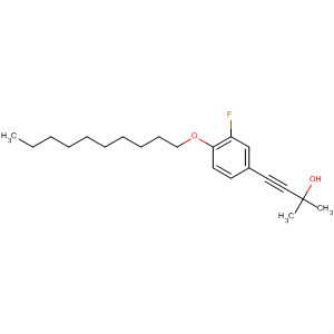 127326-65-2  3-Butyn-2-ol, 4-[4-(decyloxy)-3-fluorophenyl]-2-methyl-