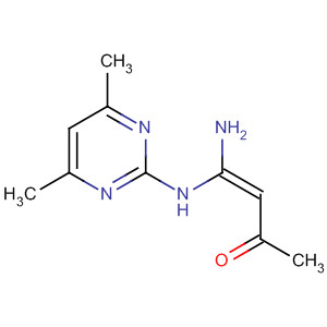 127893-20-3  3-Buten-2-one, 4-amino-4-[(4,6-dimethyl-2-pyrimidinyl)amino]-, (3Z)-