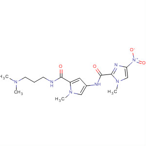 128484-11-7  1H-Imidazole-2-carboxamide,N-[5-[[[3-(dimethylamino)propyl]amino]carbonyl]-1-methyl-1H-pyrrol-3-yl]-1-methyl-4-nitro-