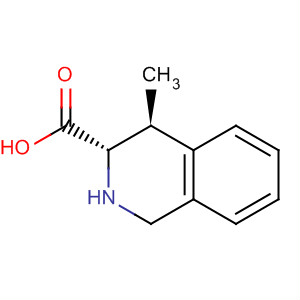 128502-55-6  3-Isoquinolinecarboxylic acid, 1,2,3,4-tetrahydro-4-methyl-, (3S,4S)- 128502-55-6  3-Isoquinolinecarboxylic acid, 1,2,3,4-tetrahydro-4-methyl-, (3S,4S)-