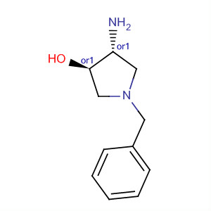 128739-93-5  3-Pyrrolidinol, 4-amino-1-(phenylmethyl)-, (3R,4R)-rel-
