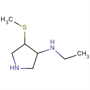 128740-43-2  3-Pyrrolidinamine, N-ethyl-4-(methylthio)-, trans-