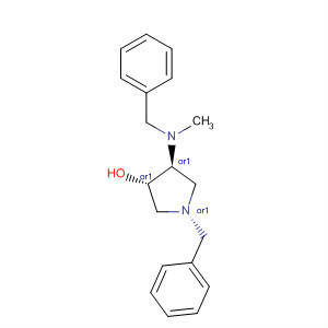128757-98-2  3-Pyrrolidinol, 4-[methyl(phenylmethyl)amino]-1-(phenylmethyl)-, trans-