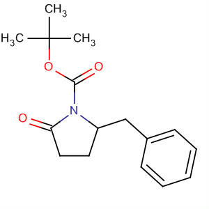 128811-42-7  1-Pyrrolidinecarboxylic acid, 2-oxo-5-(phenylmethyl)-, 1,1-dimethylethylester, (5R)-