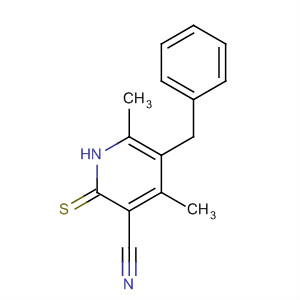 128917-85-1  3-Pyridinecarbonitrile,1,2-dihydro-4,6-dimethyl-5-(phenylmethyl)-2-thioxo-
