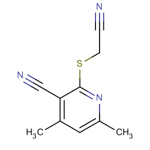 128991-31-1  3-Pyridinecarbonitrile, 2-[(cyanomethyl)thio]-4,6-dimethyl-