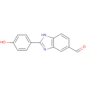 129012-05-1  1H-Benzimidazole-5-carboxaldehyde, 2-(4-hydroxyphenyl)-
