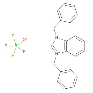 129307-94-4  1H-Benzimidazolium, 1,3-bis(phenylmethyl)-, tetrafluoroborate(1-)