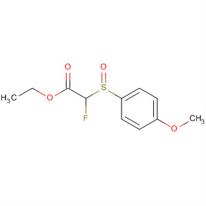 129599-92-4  Acetic acid, fluoro[(4-methoxyphenyl)sulfinyl]-, ethyl ester