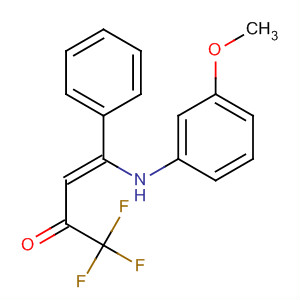 129633-18-7  3-Buten-2-one, 1,1,1-trifluoro-4-[(3-methoxyphenyl)amino]-4-phenyl-,(3Z)-